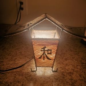 Japanese inspired "Harmony" Lamp